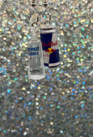 Vodka red bull earrings