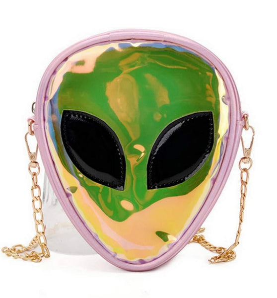 Iridescent Alien purse